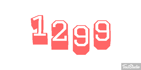 1299 Metin efekti