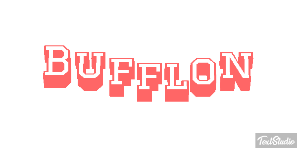 Bufflon Effetto testo
