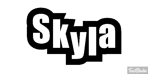 Skyla Effetto testo