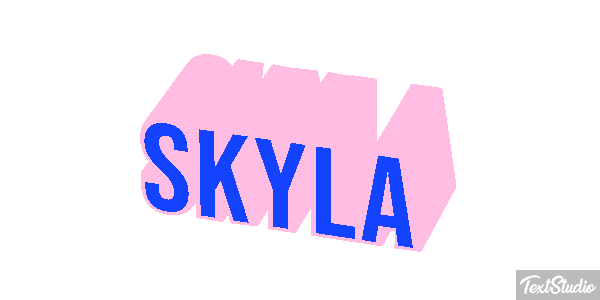 Skyla Effetto testo