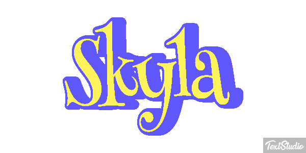 Skyla Effetto testo