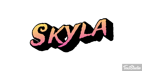 Skyla Effetto testo