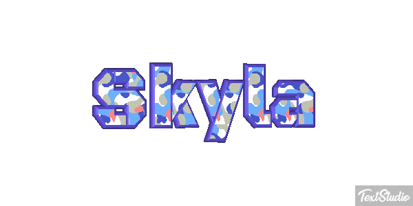 Skyla Effetto testo