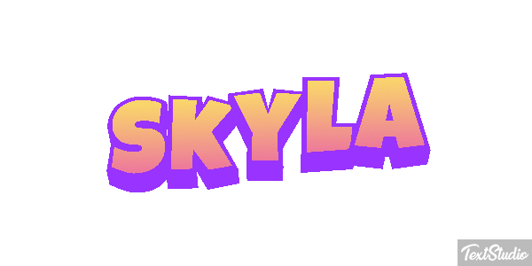 Skyla Effetto testo