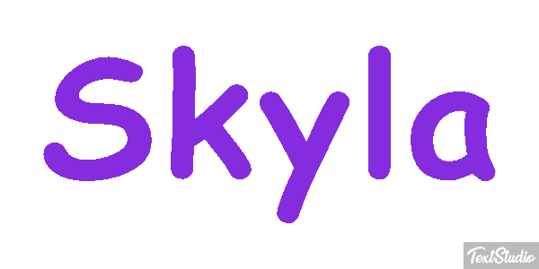 Skyla Effetto testo