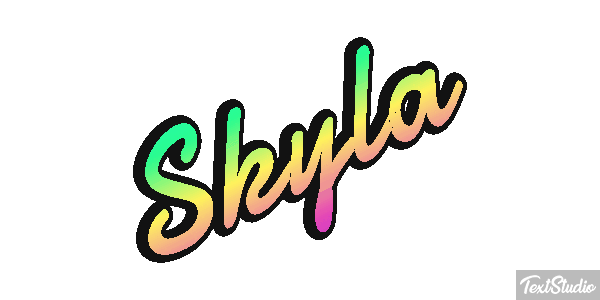Skyla Effetto testo