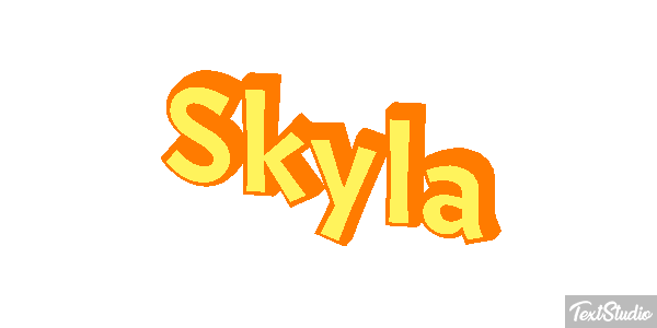 Skyla Effetto testo