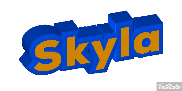 Skyla Effetto testo