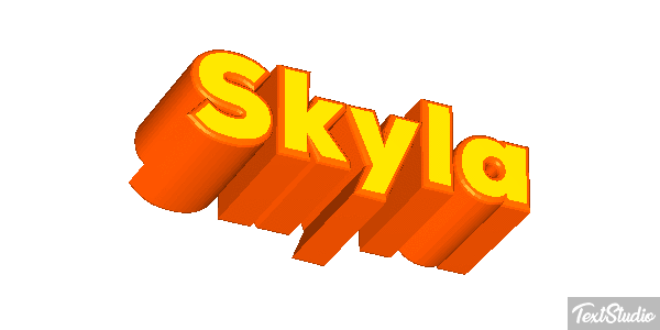 Skyla Effetto testo