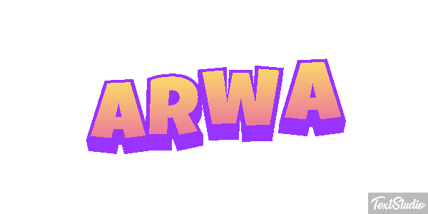 Arwa Effetto testo