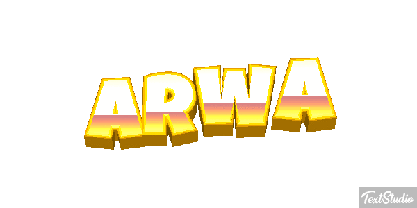 Arwa Effetto testo