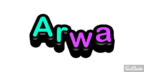 Arwa Effetto testo