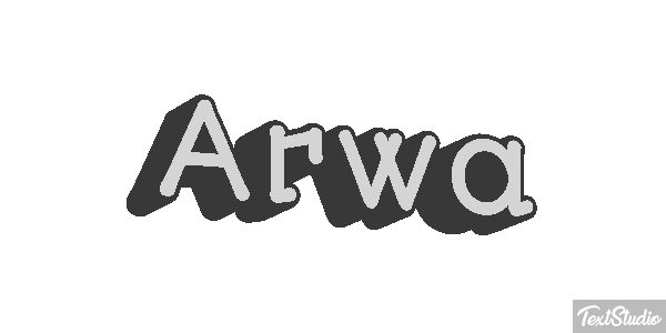 Arwa Effetto testo