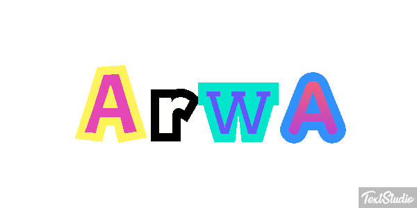 Arwa Effetto testo