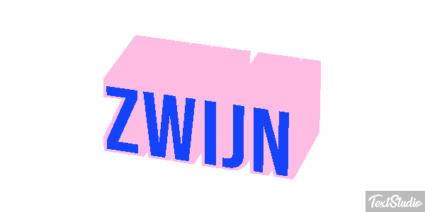 Zwijn Tekst effect
