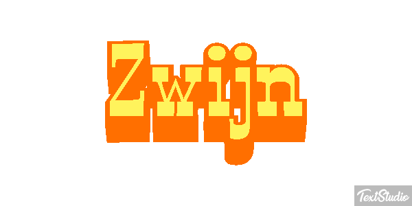 Zwijn Tekst effect