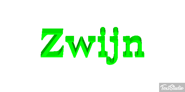 Zwijn Tekst effect