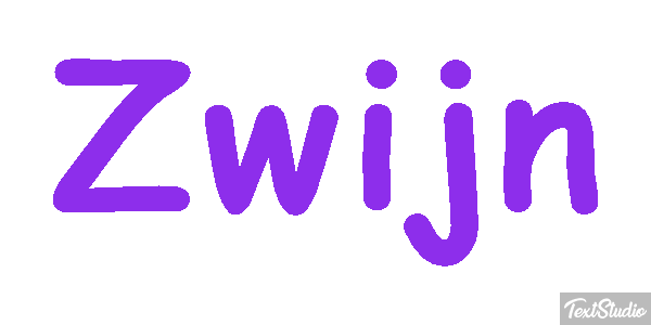Zwijn Tekst effect