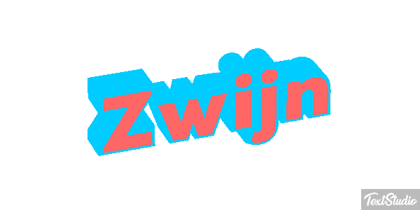 Zwijn Tekst effect