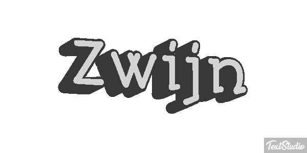 Zwijn Tekst effect