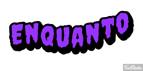Enquanto Text effect