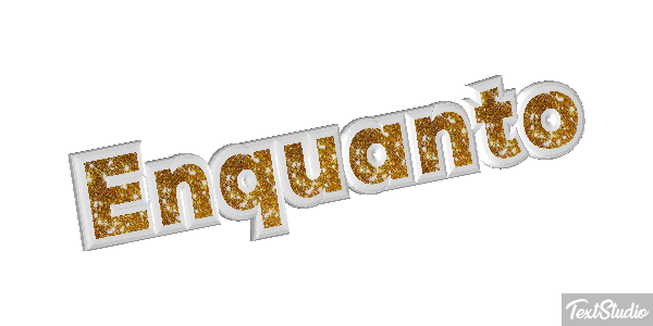 Enquanto Text effect