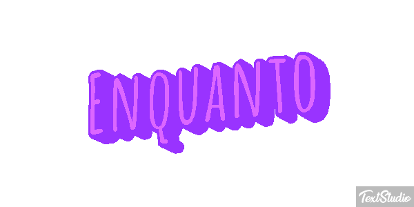 Enquanto Text effect