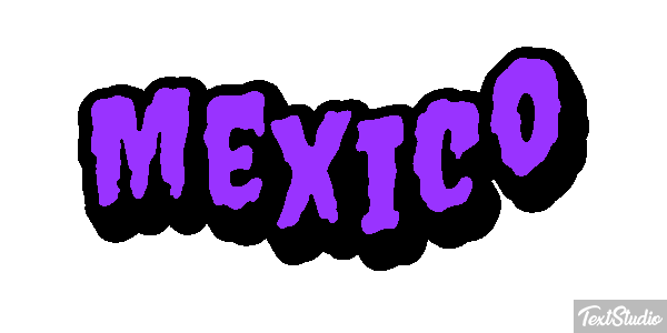 Mexico Text effect