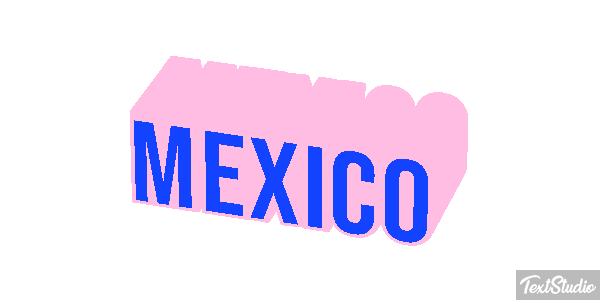 Mexico Text effect