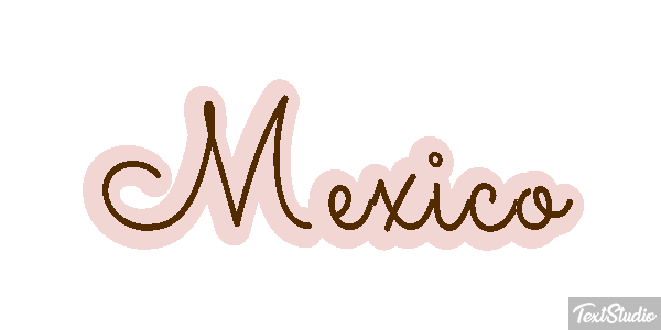 Mexico Text effect