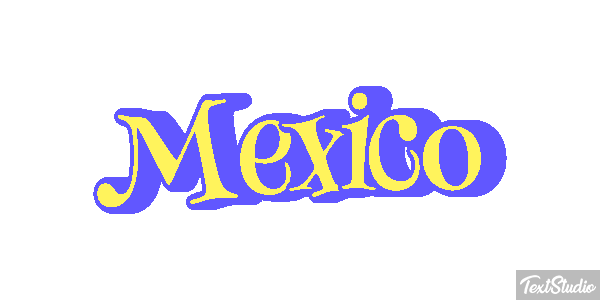 Mexico Text effect