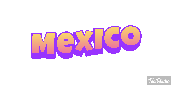 Mexico Text effect