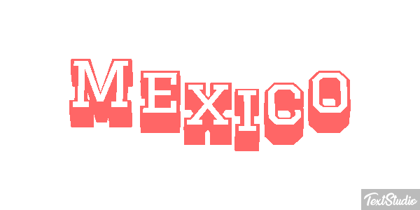 Mexico Text effect