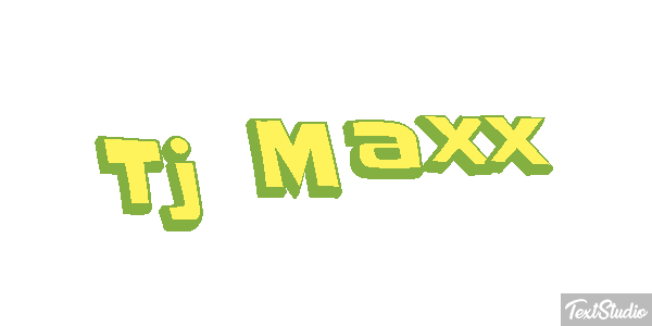 Tj Maxx Text effect