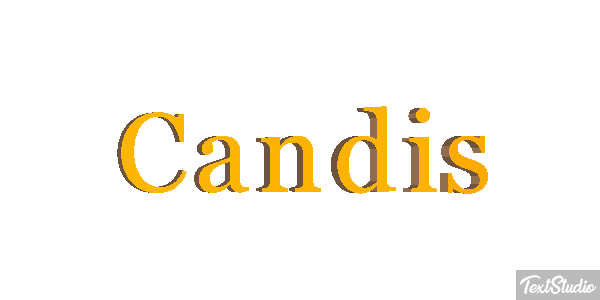 Candis Texteffekt