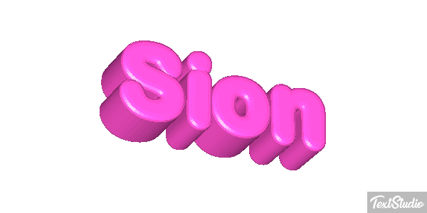 Sion Efekt tekstowy