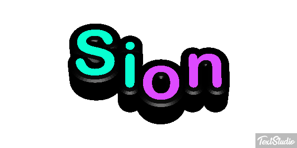 Sion Efekt tekstowy