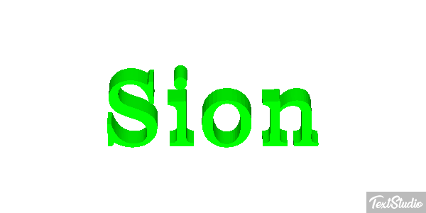 Sion Efekt tekstowy