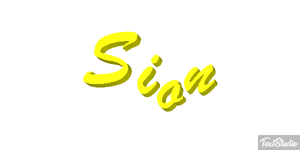Sion Efekt tekstowy