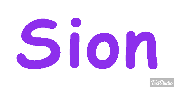 Sion Efekt tekstowy