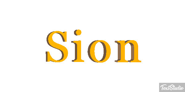 Sion Efekt tekstowy