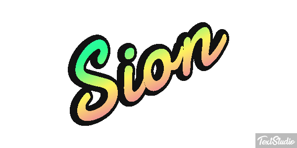 Sion Efekt tekstowy