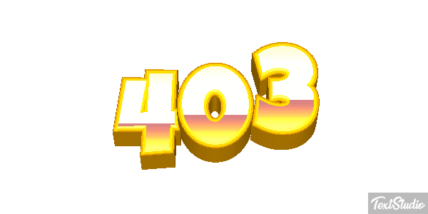 403 Texteffekt