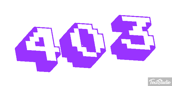 403 Texteffekt