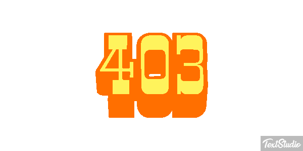 403 Texteffekt