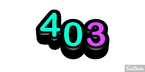403 Texteffekt