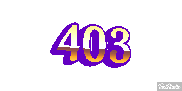 403 Texteffekt