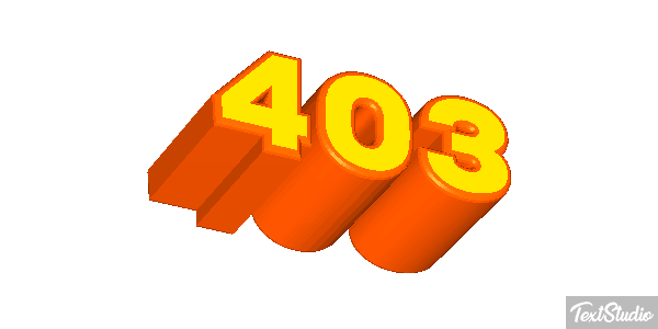 403 Texteffekt