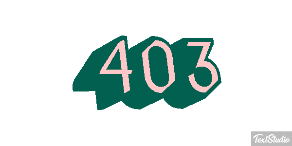 403 Texteffekt