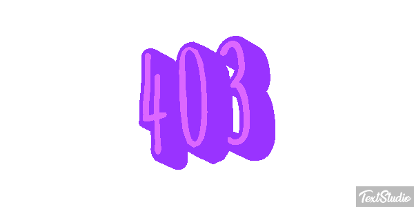 403 Texteffekt